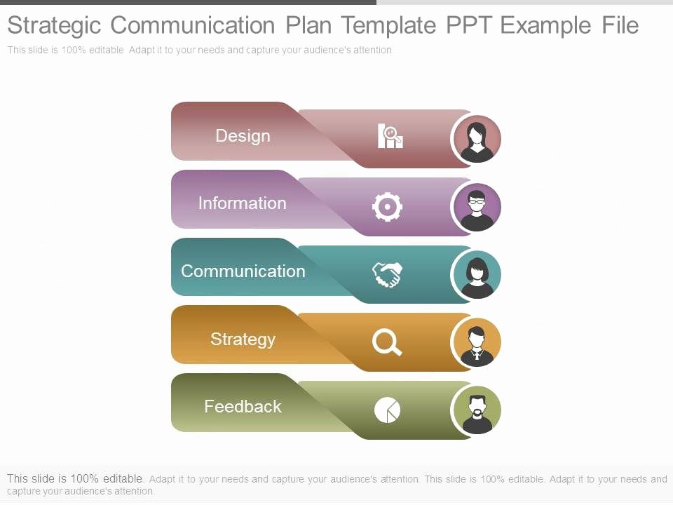 Strategic Planning Template Ppt Inspirational Strategic Munication Plan Template Ppt Example File