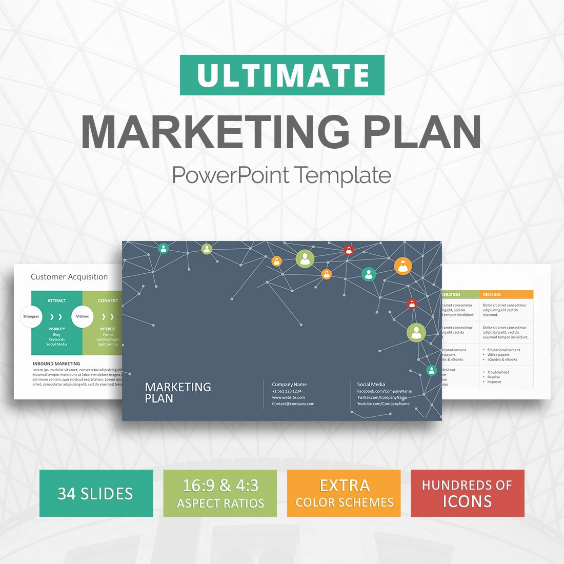 Strategy Plan Template Powerpoint Fresh Marketing Plan Powerpoint Template Marketing Strategy