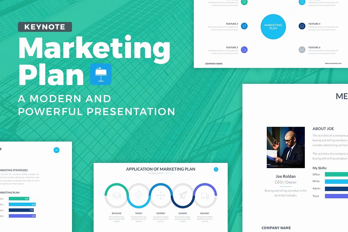 Strategy Planning Template Ppt Elegant Marketing Plan Keynote Template Keynote Templates