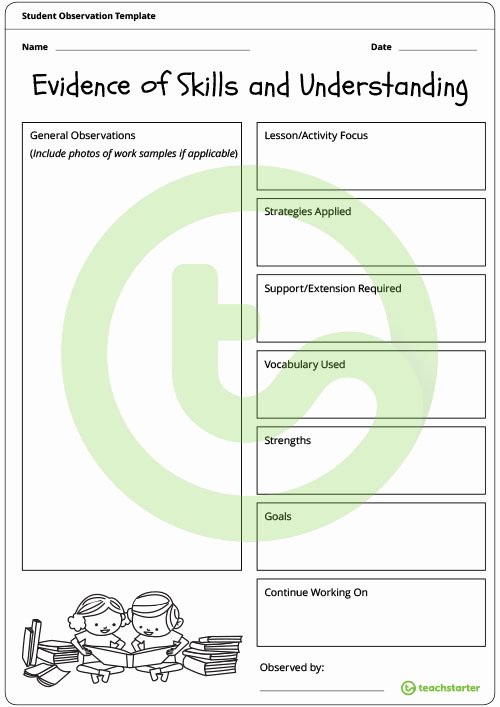 Student Observation form Template Best Of How to Nail Your Practicum as A Student Teacher Teach