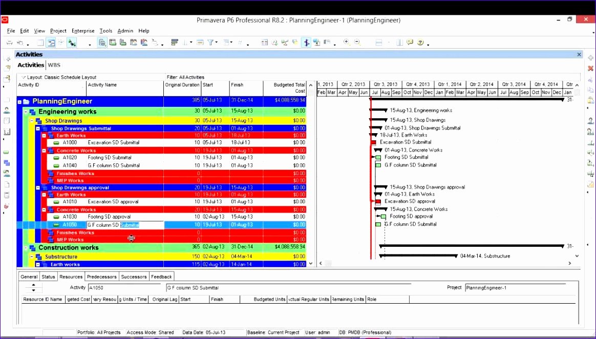 Submittal Schedule Template Excel Fresh 11 Excel Construction Schedule Template Exceltemplates