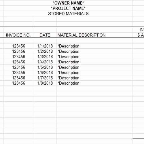 Submittal Schedule Template Excel Fresh Submittal form Template