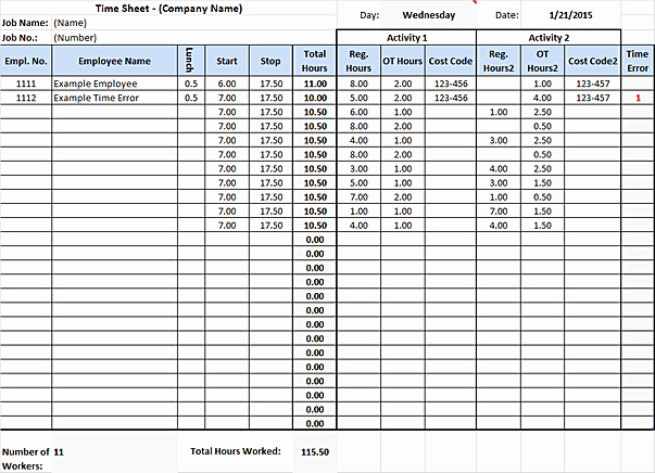 Submittal Schedule Template Excel Luxury Download Timesheet Template for Excel