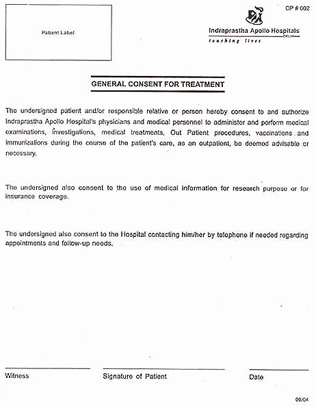 Surgical Consent form Template Awesome Doctors Note Consent forms