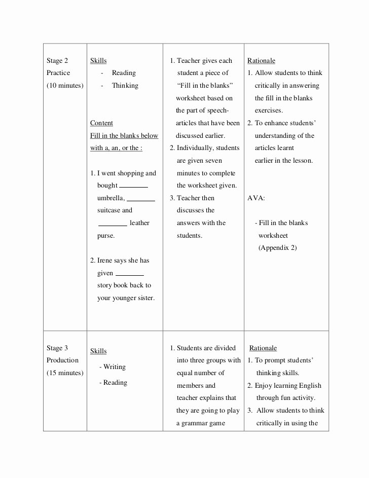 Swim Lesson Plan Template Awesome Swimming Lesson Stage 1 Swimming Lesson Plan
