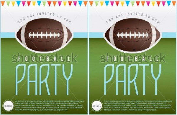Tailgate Party Invitation Template Beautiful 21 Football Invitation Designs Psd Vector Eps Jpg