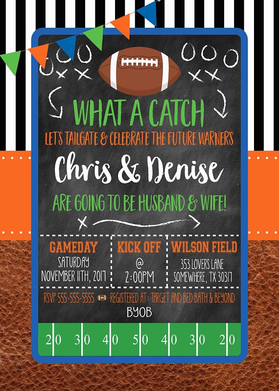 Tailgate Party Invitation Template Unique Printable Football Party Invitations for Adult Kid