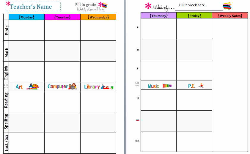 Teacher Daily Planner Template Awesome This is A Great Lesson Plan Template for Next Year