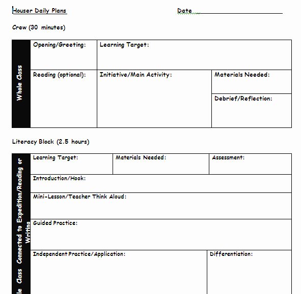 Teacher Daily Planner Template Fresh Lesson Planning and Creating A Teacher Plan Book