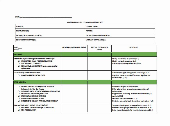 Teacher Day Plan Template Elegant Teacher Lesson Plan Template 8 Free Sample Example