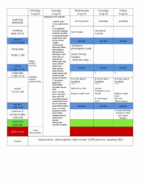 Teacher Lesson Plan Book Template Lovely 52 Best Images About Lesson Plan Templates On Pinterest