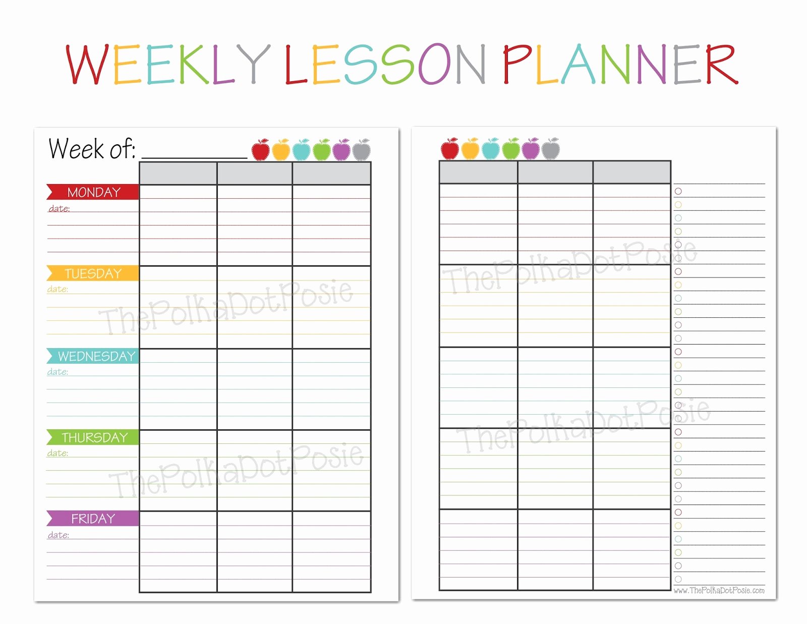 Teachers College Lesson Plan Template Fresh Free Printable Templates for Teachers