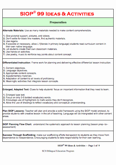 Teaching Strategies Lesson Plan Template Lovely Here S A Set Of 99 Ideas and Activities for Use In the