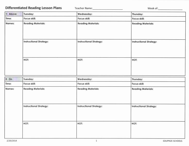 Teaching Strategies Lesson Plan Template Lovely Ncsrc