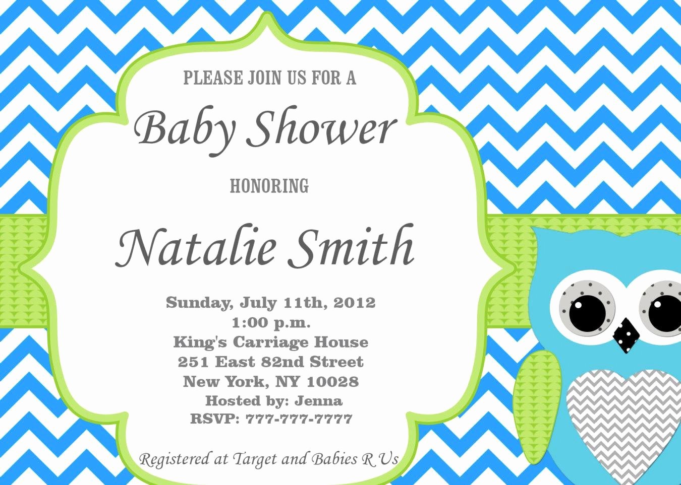 Template for Baby Shower Invitation New Fice Baby Shower Invitation Templates