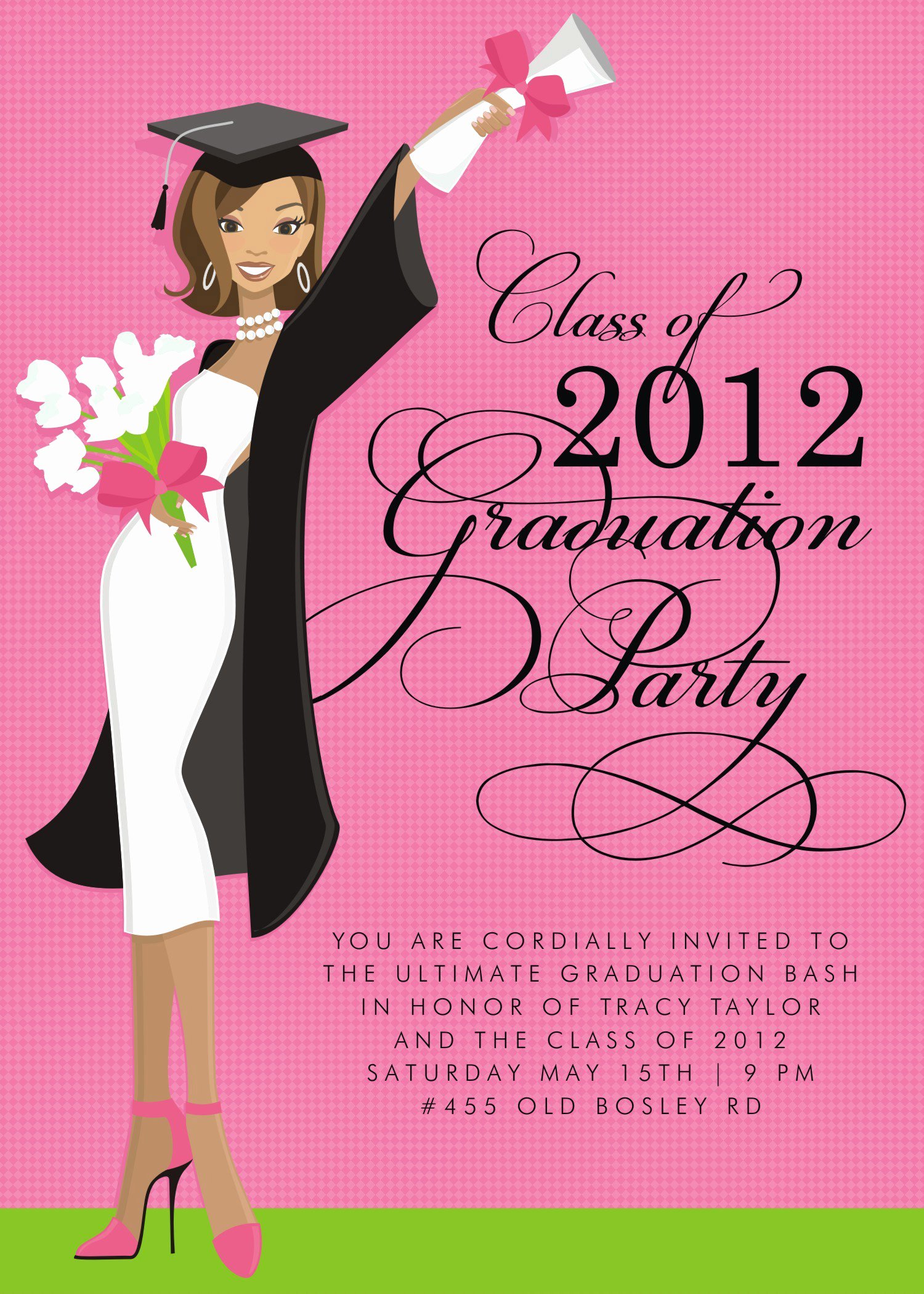 Template for Graduation Invitation Beautiful Free Graduation Invitation Templates Free Graduation