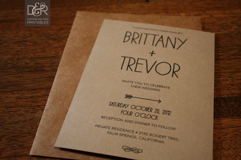 Template for Wedding Invitations Best Of Rustic Wedding Invitations Templates
