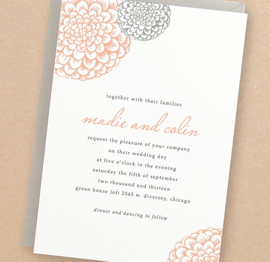 Template for Wedding Invitations Elegant Printable Wedding Invitation Template Instant Download