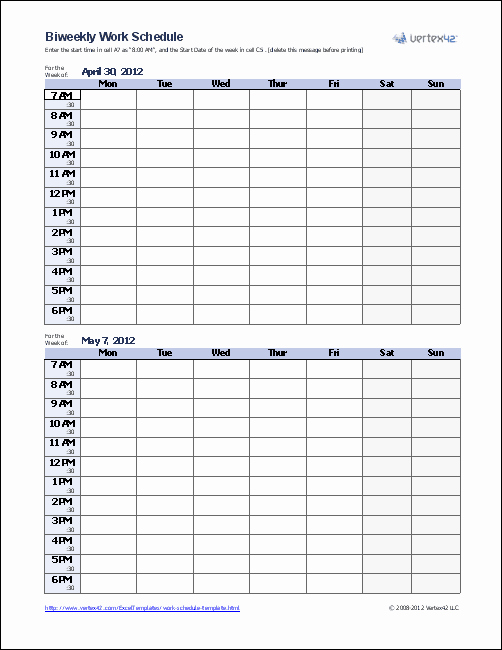 Template for Work Schedule Awesome Work Schedule Template for Excel