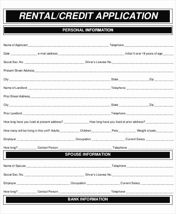 editable tenant application form