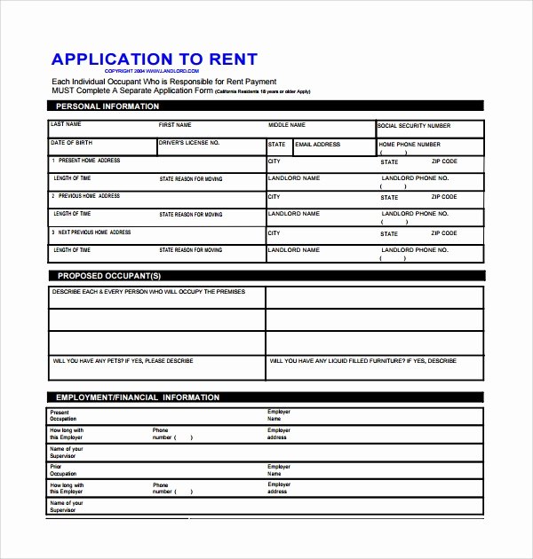 Tenant Information Sheet Template Luxury 11 Tenant Information forms Pdf Word