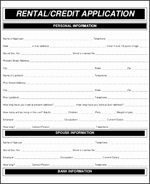 Tenant Information Sheet Template New 10 Download Free Client Information Sheet Template