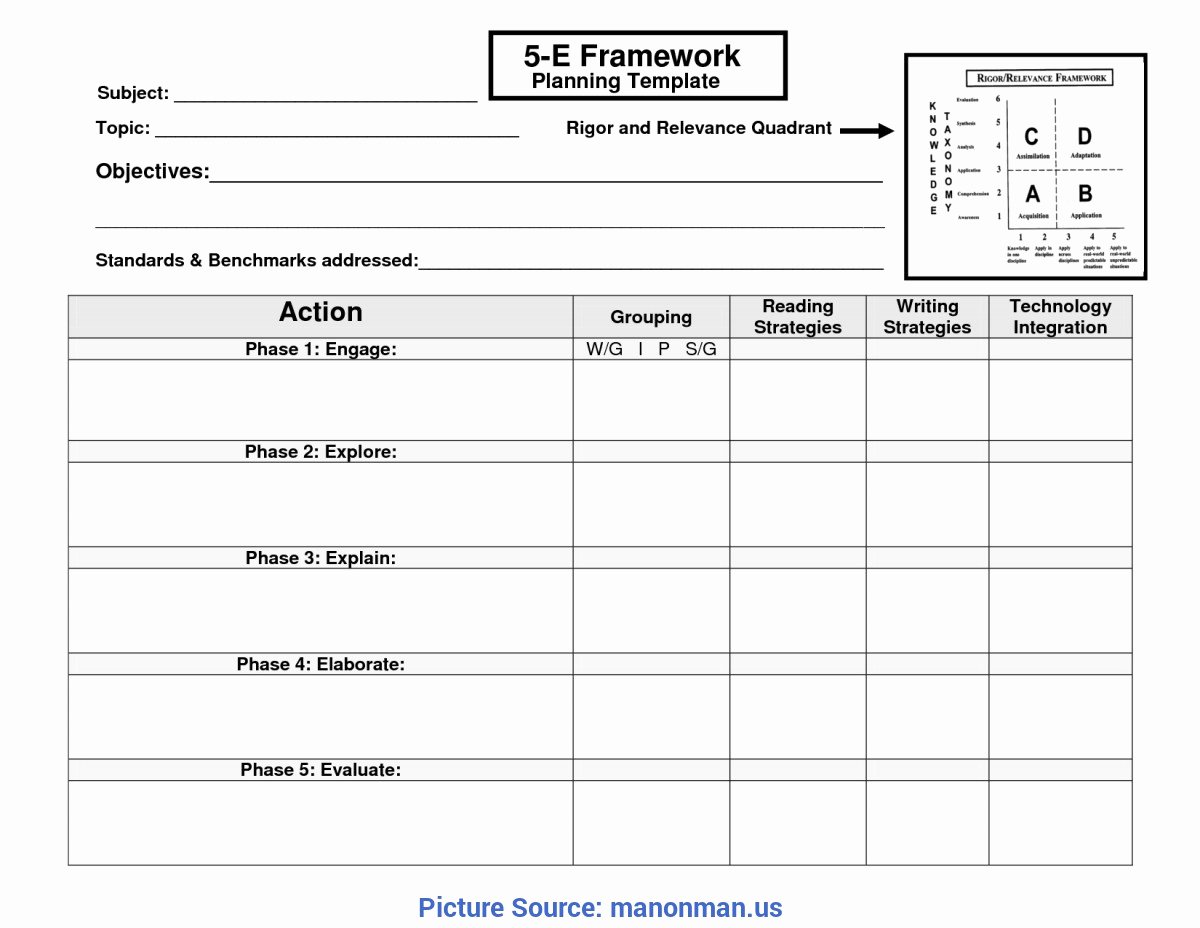 Texas Lesson Plans Template Fresh Regular Lesson Plan format 5e Instructional Model 5 E