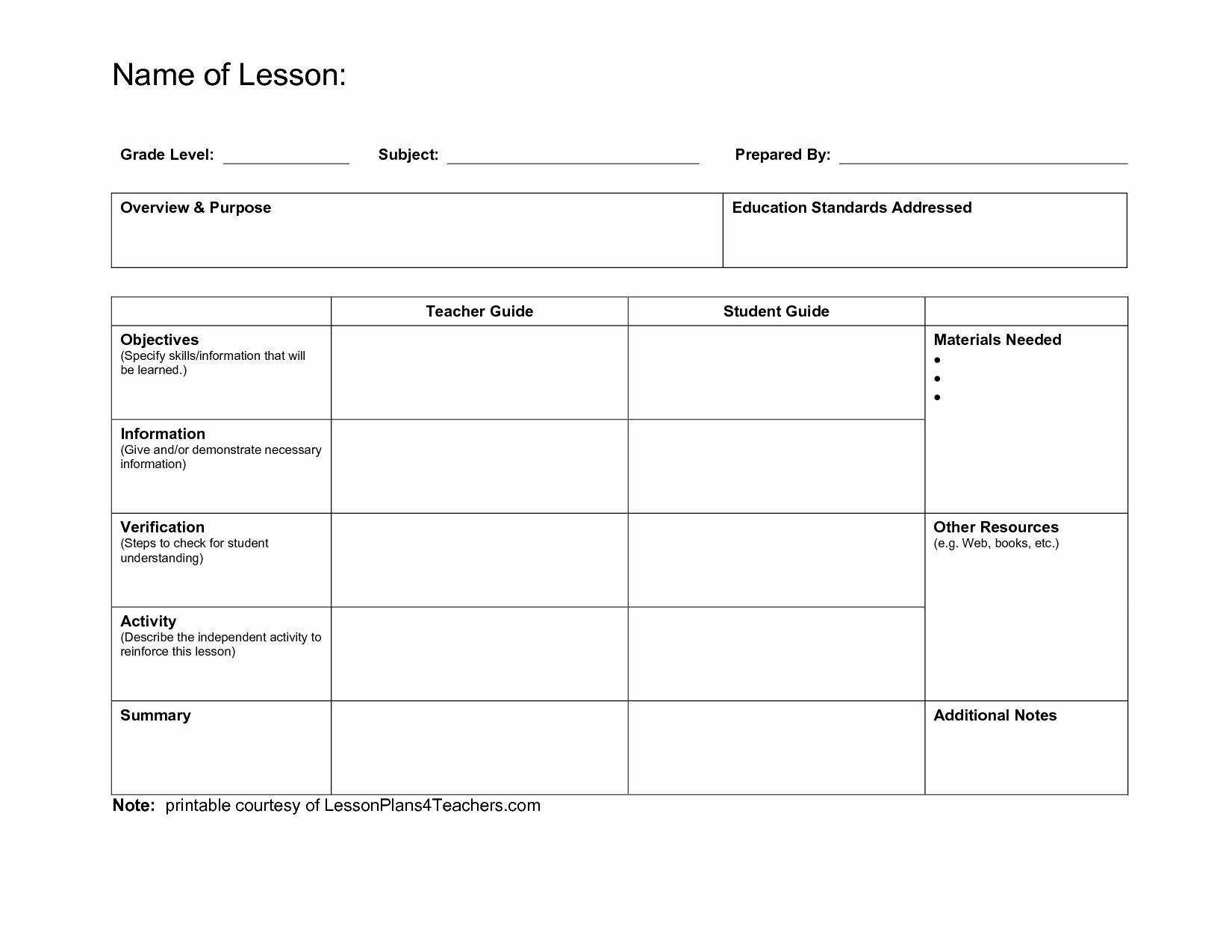 daily lesson plan template 3399