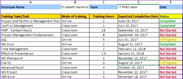 Training Plan Template Excel Beautiful 10 Free Excel Schedule Template Exceltemplates