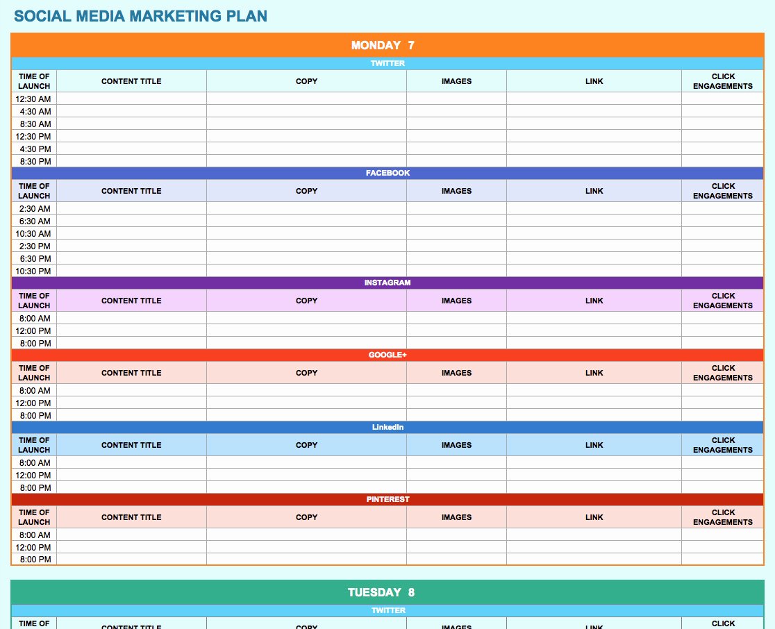 Training Plan Template Excel Beautiful Training Plan Template Excel Download – Planner Template Free