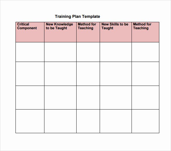 Training Plan Template Excel Elegant Training Plan Template Excel Download – Planner Template Free