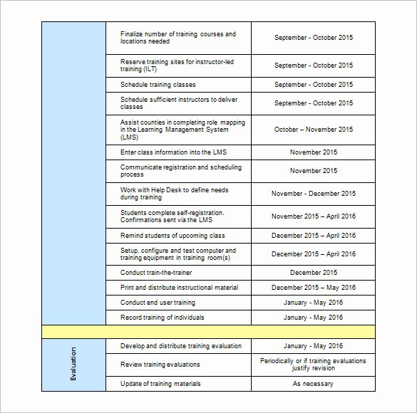 Training Plan Template Excel Unique Training Plan Template Excel Download – Printable Receipt