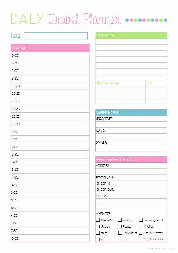Travel Itinerary Planner Template Awesome Travel Planner Itinerary Road Trip In 2019