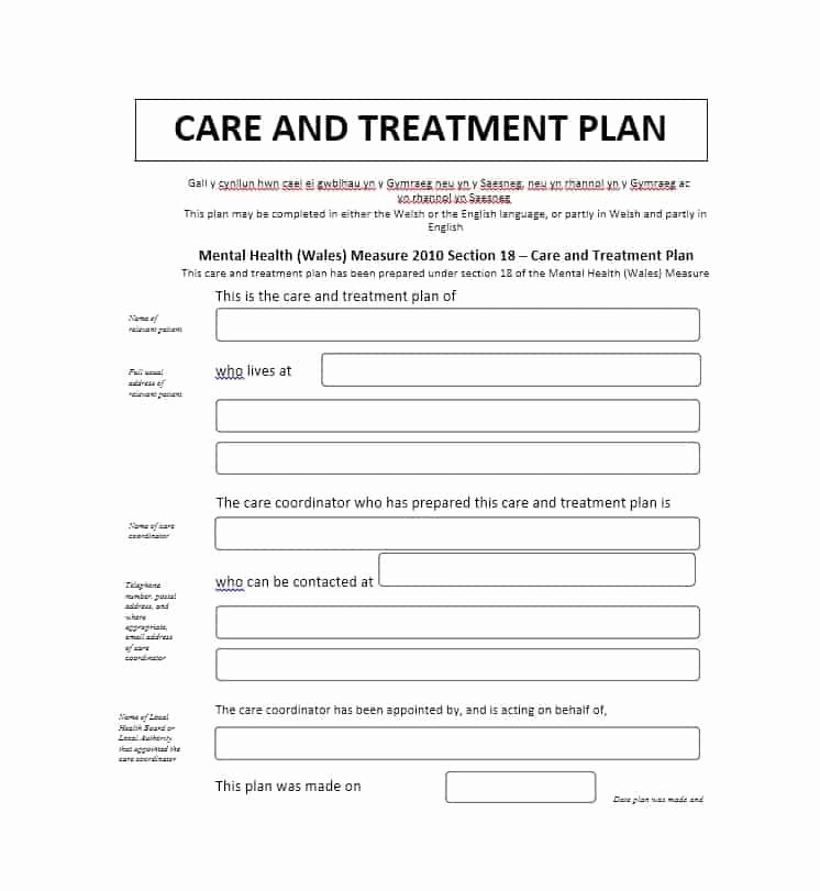 treatment plan