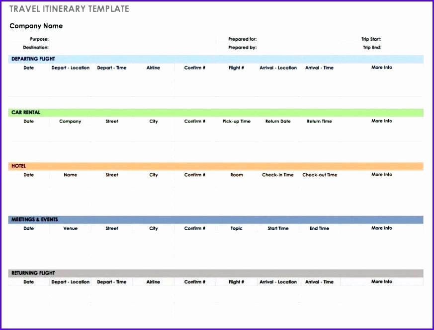 Trip Planner Template Excel New 12 13 Family Vacation Planner Template