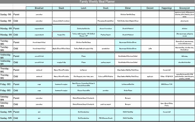 Two Week Meal Planner Template Lovely Be Ing A Well Planned Woman Meal Planning Makes for A