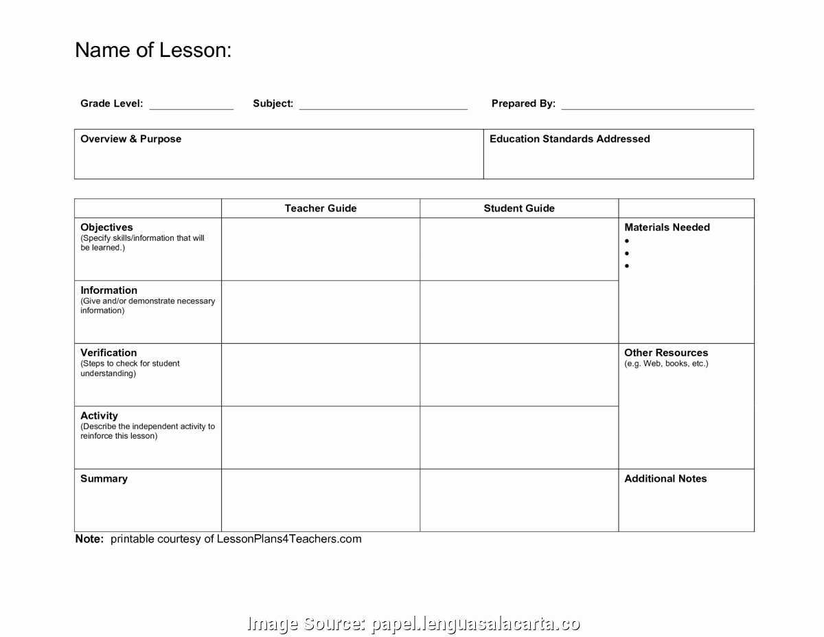 Unit Planner Template for Teachers Best Of Fresh 5 Day Preschool Lesson Plans Preschool Curriculum