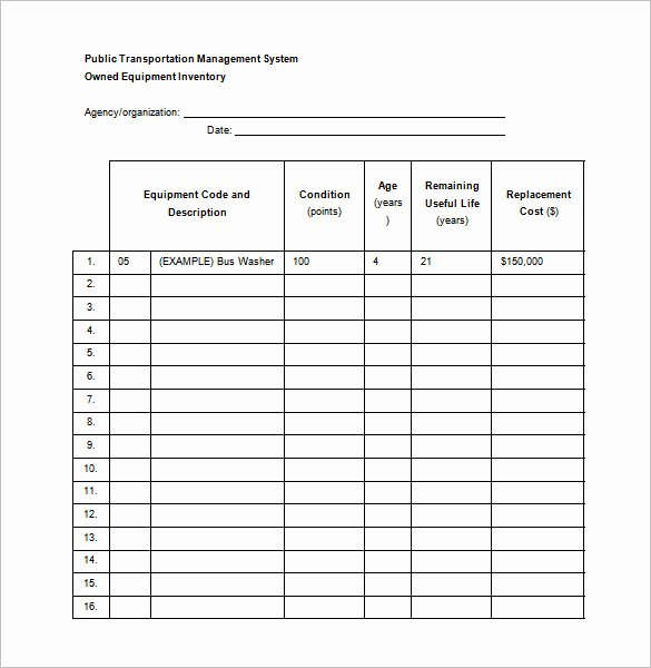 Vehicle Maintenance Schedule Template Excel Lovely Equipment Maintenance Schedule Template Excel – Planner