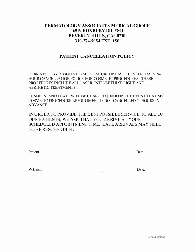 Waxing Consent form Template Lovely Laser Hair Removal Consent form