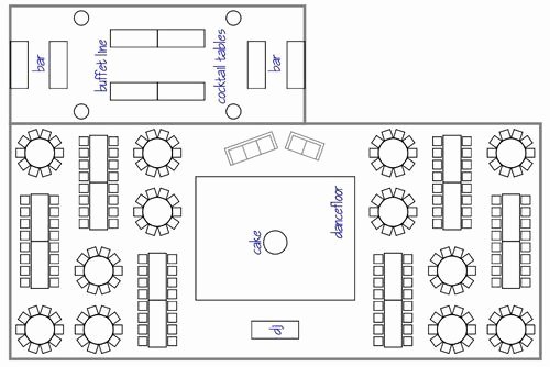 Wedding Floor Plan Template Fresh How to Choose Your Wedding Reception Layout Design