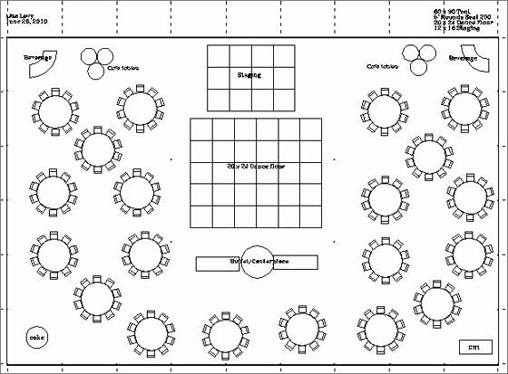 Wedding Floor Plan Template Fresh Wedding Reception Dance Floor Layout