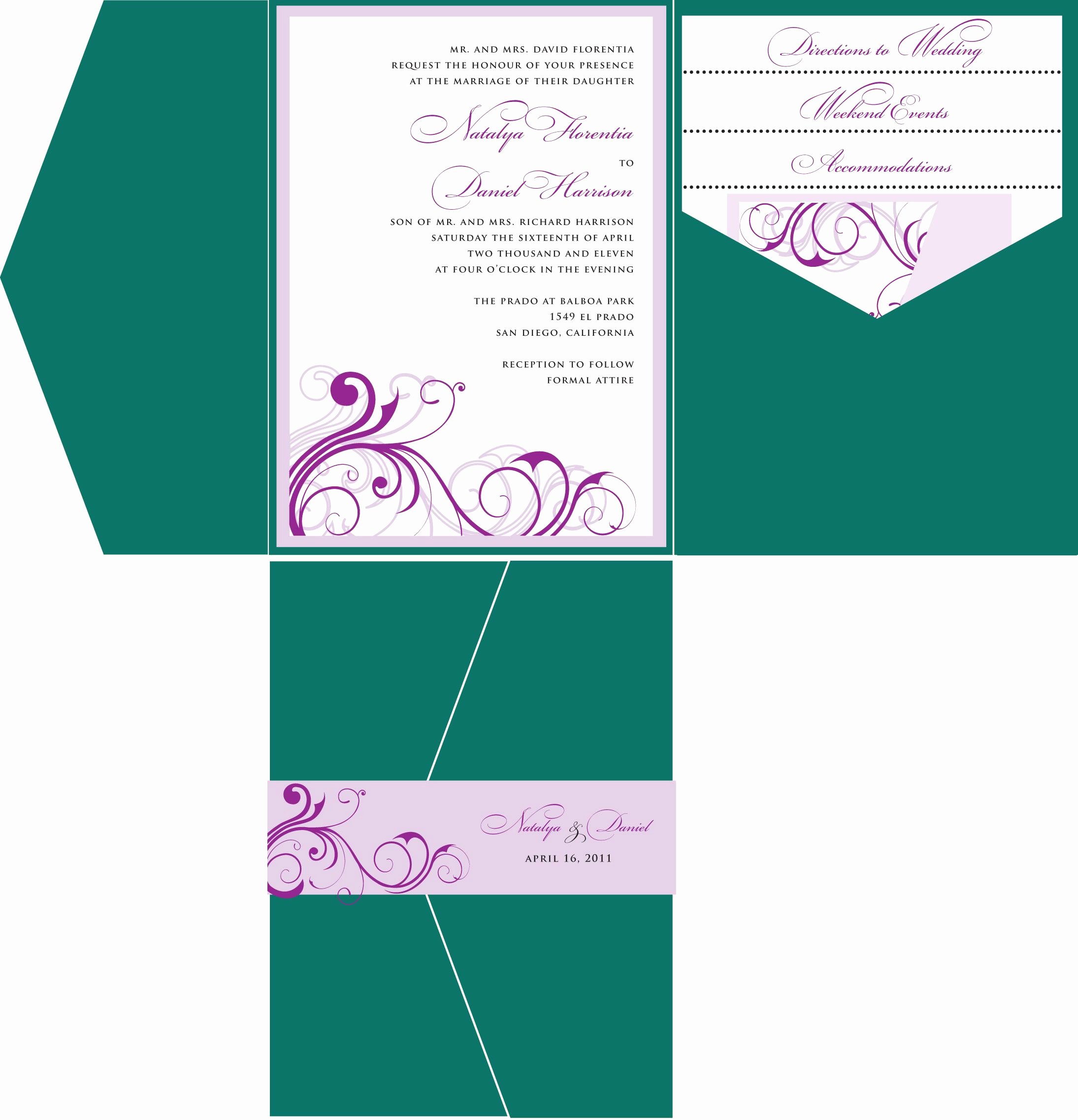 Wedding Invitation Template for Word Beautiful Wedding Invitations Template Wedding Invitations