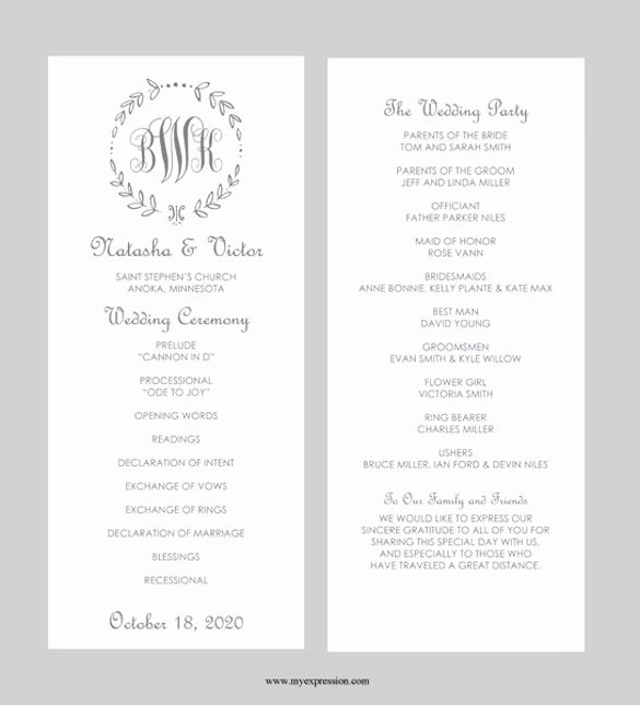 Wedding Invitation Template for Word Elegant 43 Wedding Templates Word