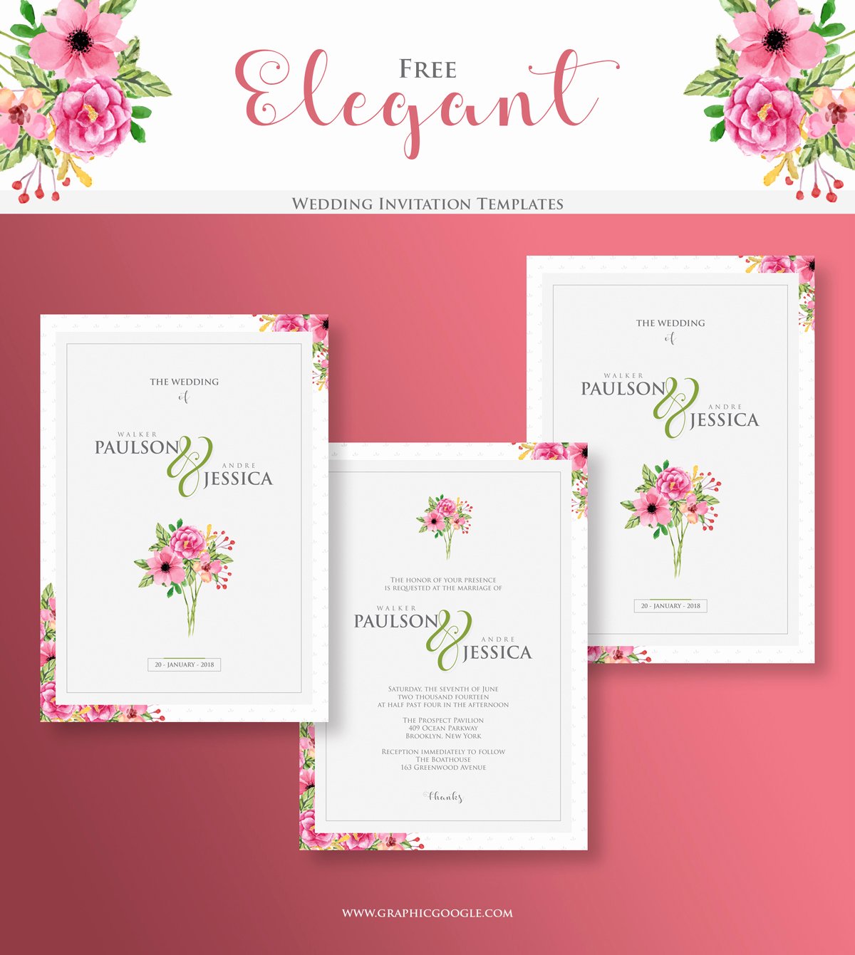 Wedding Invitation Template Free Download Awesome Elegant Wedding Free Invitation Templates Engine Templates