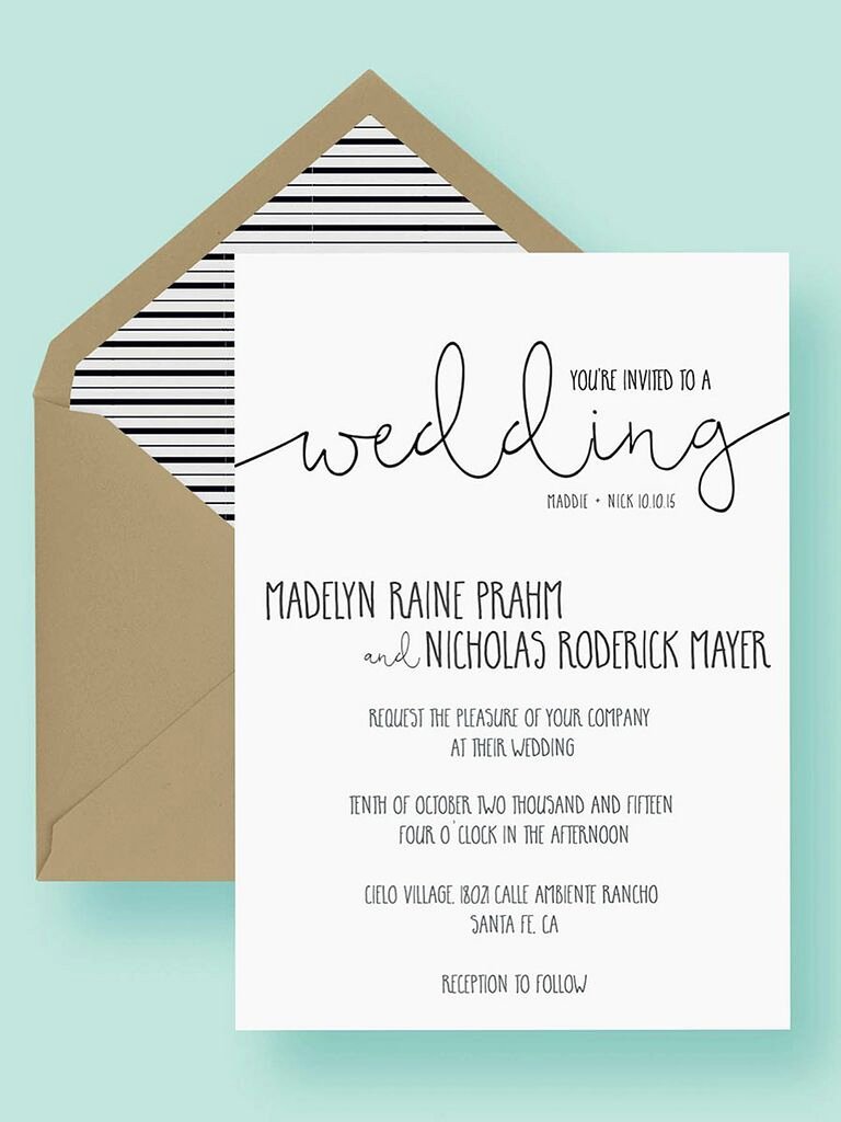 Wedding Invitation Template Free Inspirational 16 Printable Wedding Invitation Templates You Can Diy