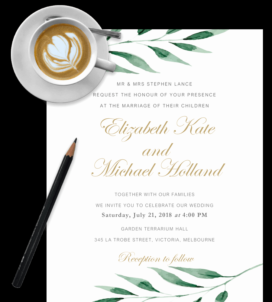 Wedding Invitation Template Free Inspirational Free Wedding Invitation Templates In Word [download