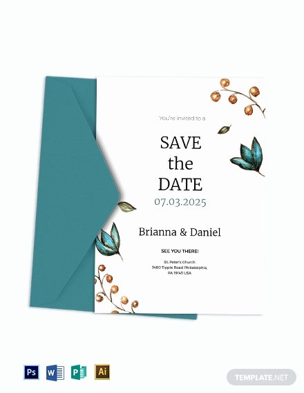 Wedding Invitation Template Illustrator Fresh 10 Wedding Invitation Templates Illustrator Indesign