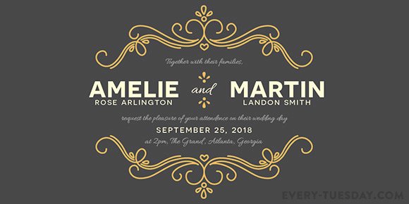 Wedding Invitation Template Illustrator Fresh How to Create A Wedding Invitation In Illustrator