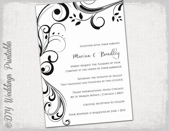 Wedding Invitation Word Template Awesome Pin by Tracy Walker On Tracy S Fall Wedding