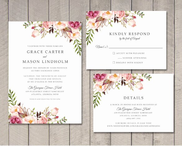 Wedding Invitation Wording Template Unique Wedding Invitation Template 71 Free Printable Word Pdf